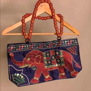 Indian elephant handbag